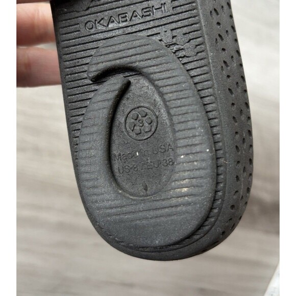 OKABASHI Samantha Black Ballet Flats Size 8 - Picture 7 of 7